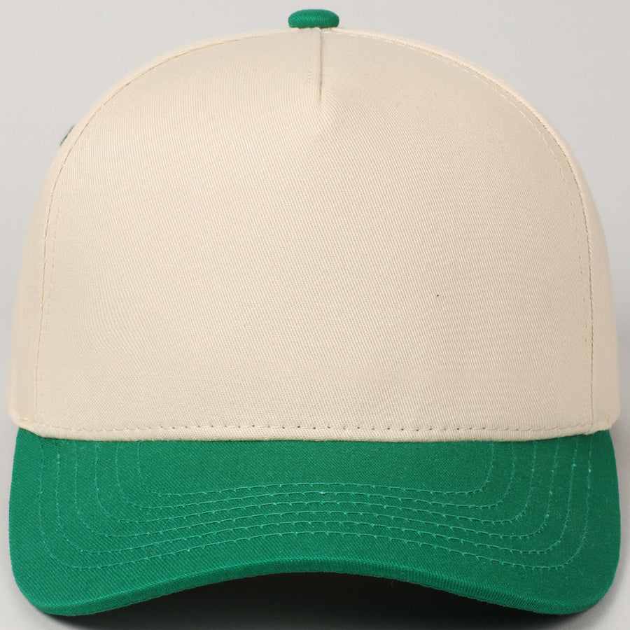 Two-Tone Canvas Cotton Baseball Cap
