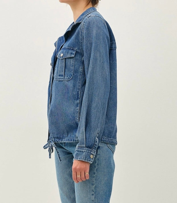 Denim Tencil Utility Jacket