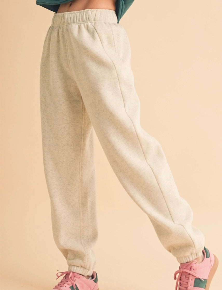 Rani Heathered Joggers