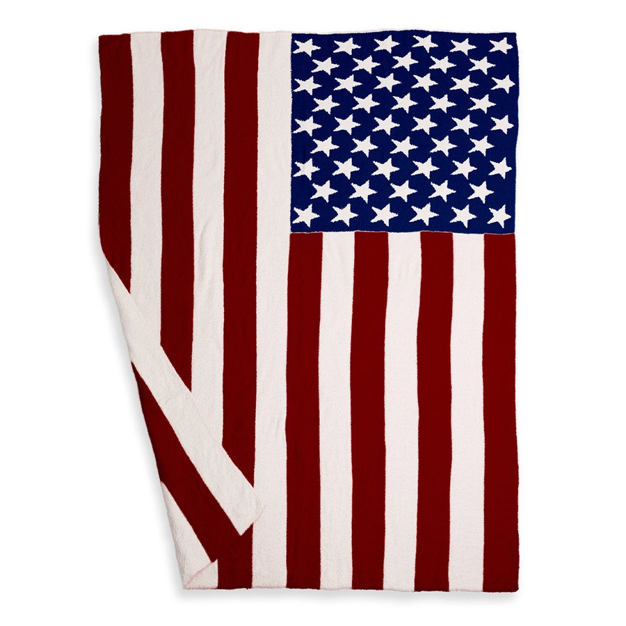 RESTOCK :: American Flag Throw Blanket