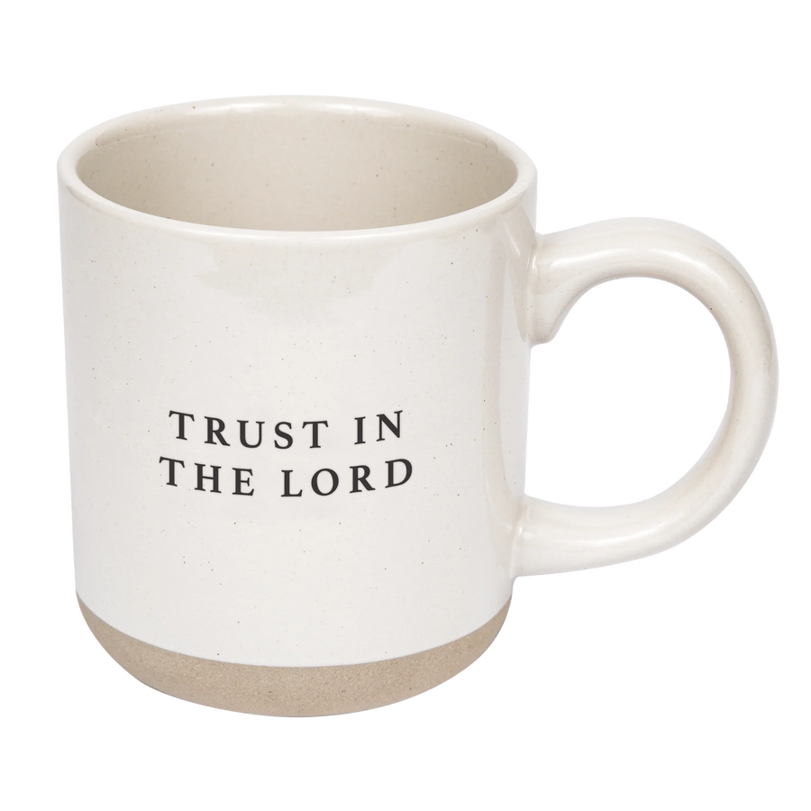 Trust In The Lord Stoneware Mug