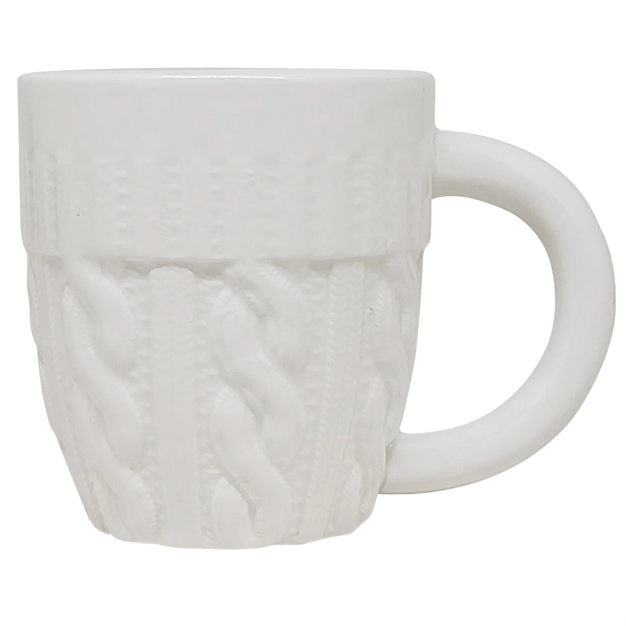 Cream Sweater 18 Oz Mug