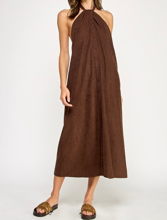 Knot Halter Dress