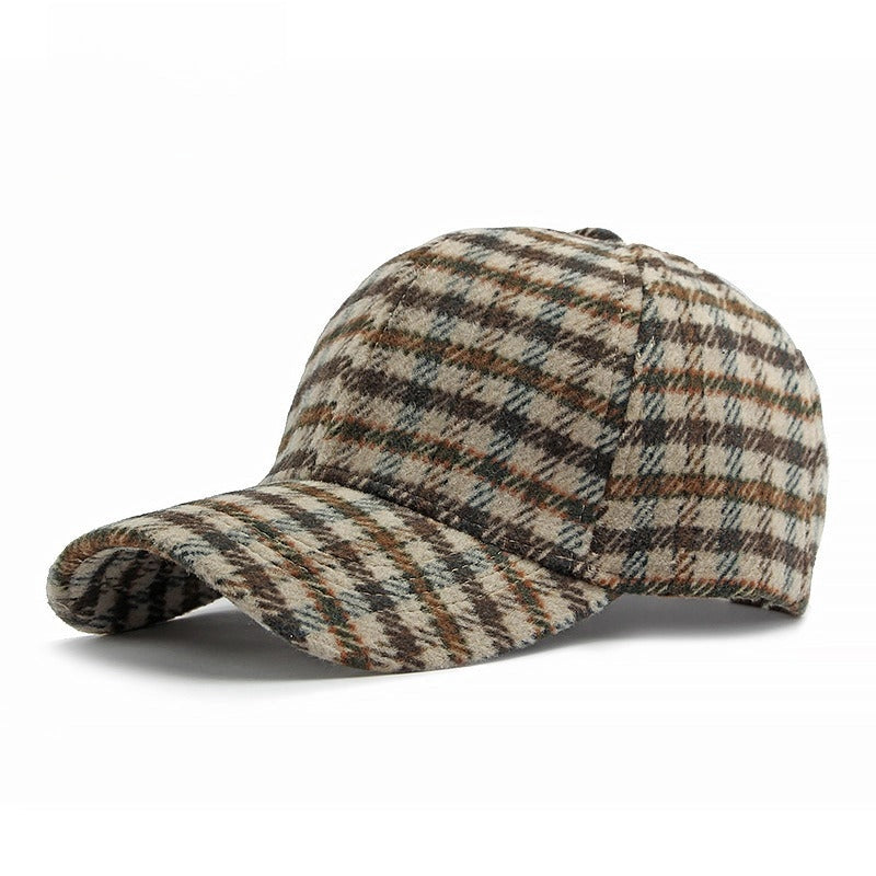 Plaid Baseball Cap