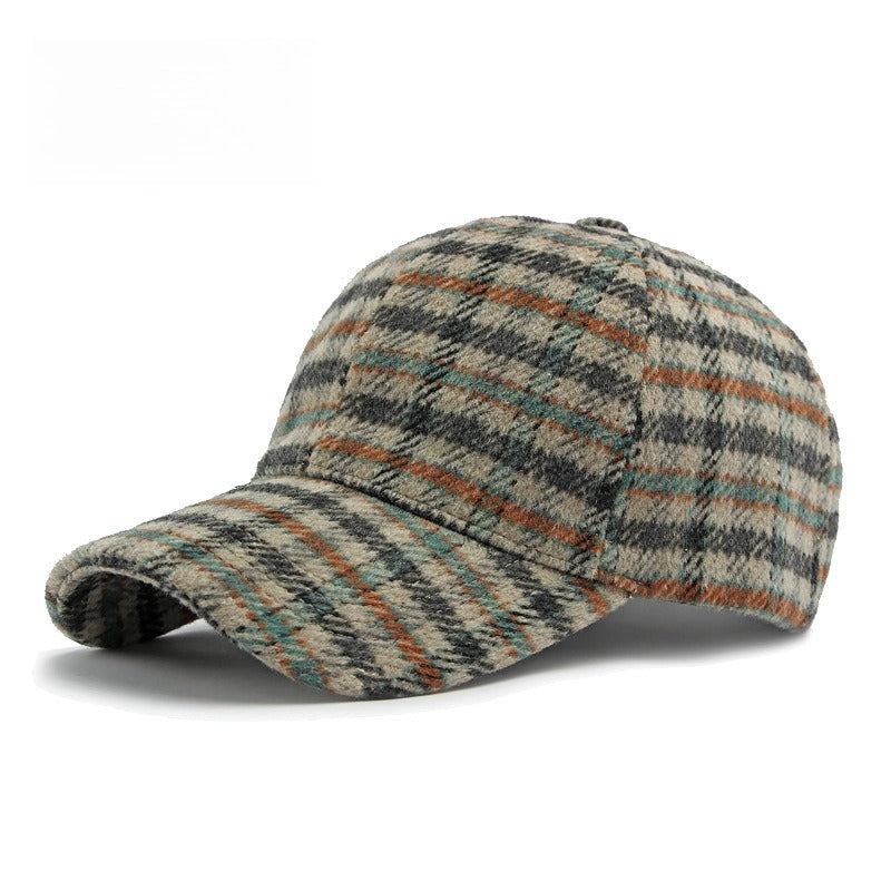 Plaid Baseball Cap