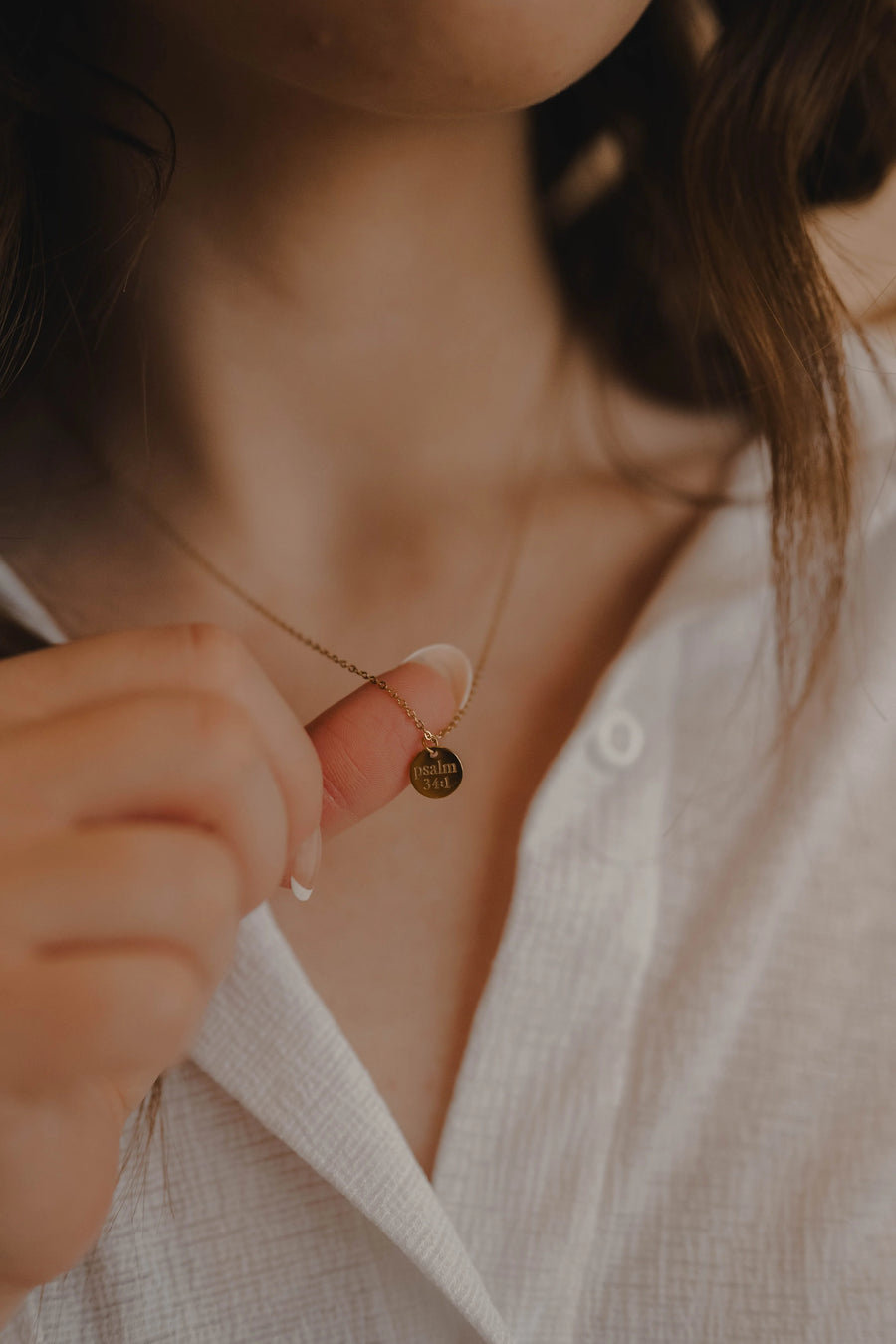 Praise Disc Necklace
