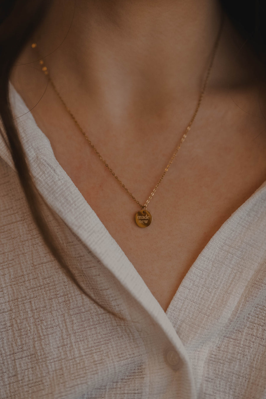 Made New Disc Necklace