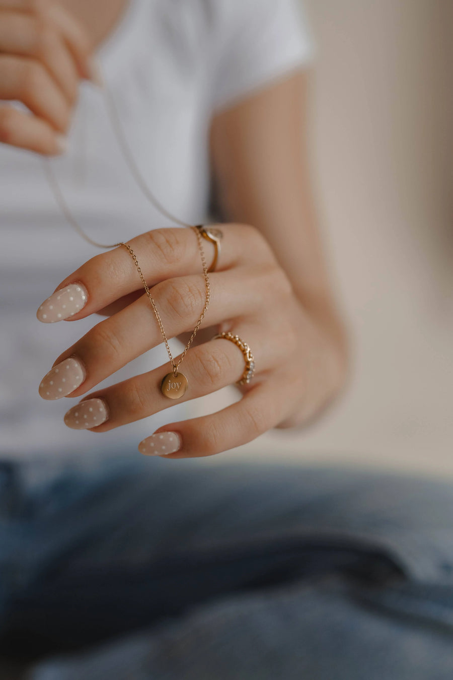 Joy Disc Necklace