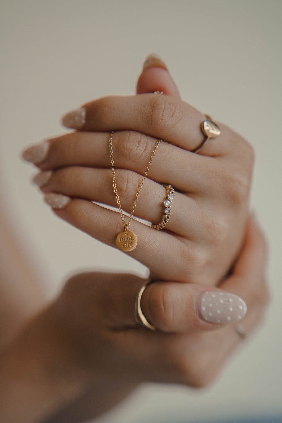 Path Disc Necklace
