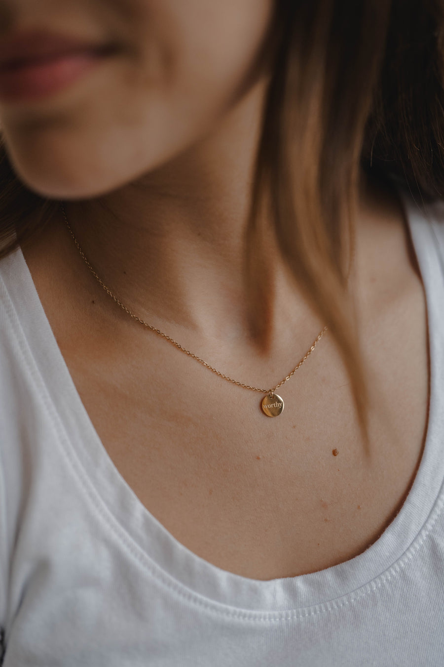 Worthy Disc Necklace