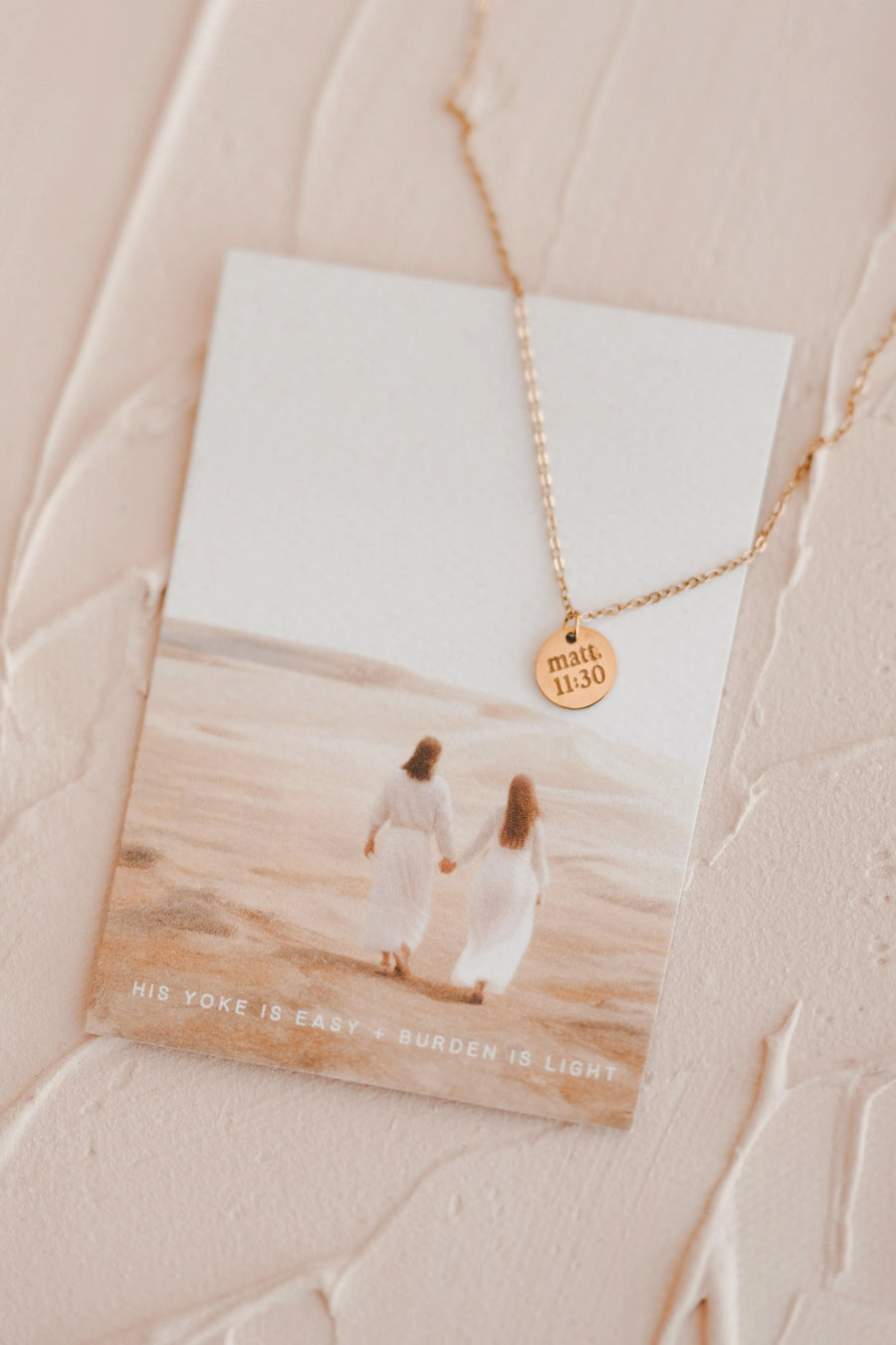 Light Disc Necklace