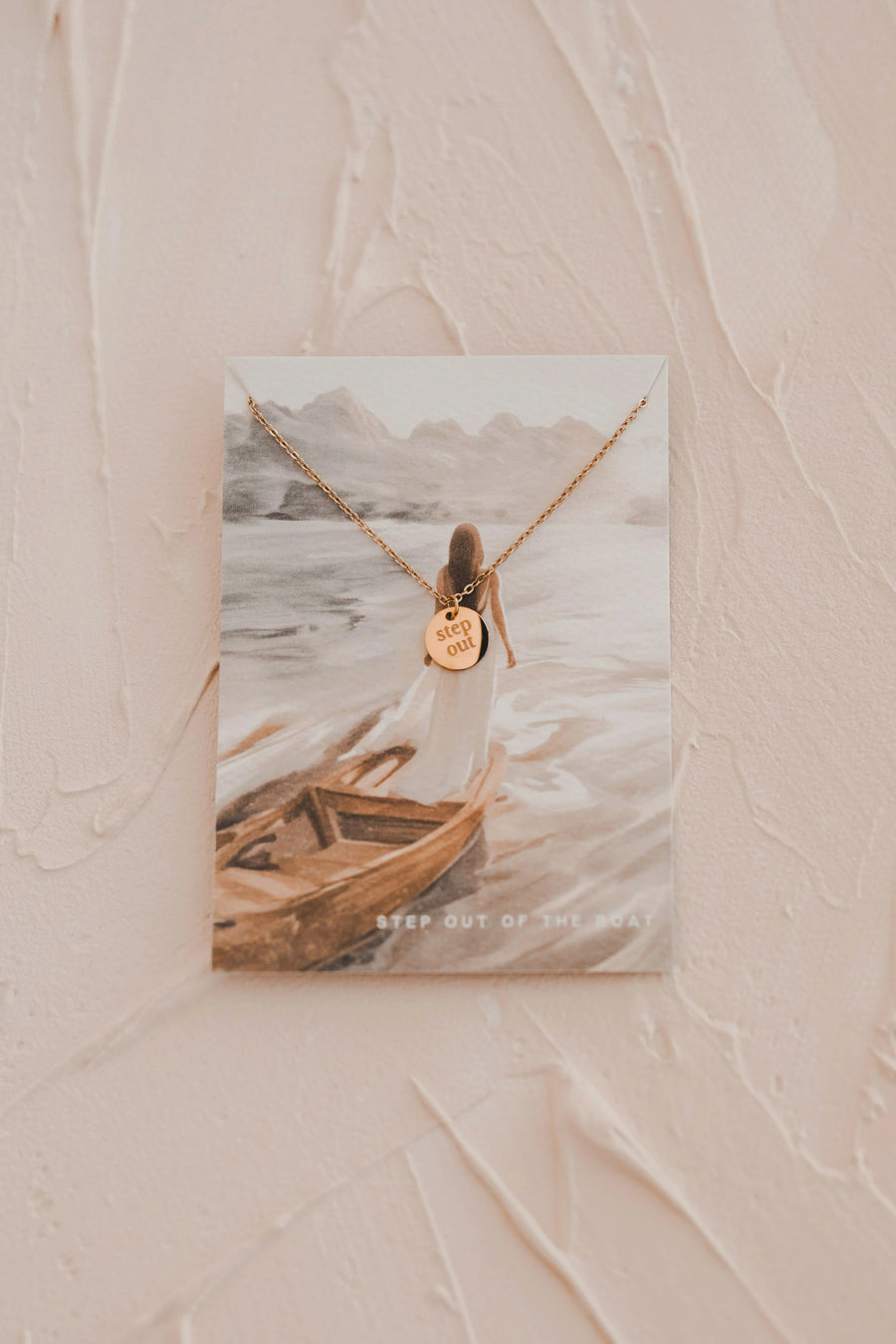 Step Out Disc Necklace