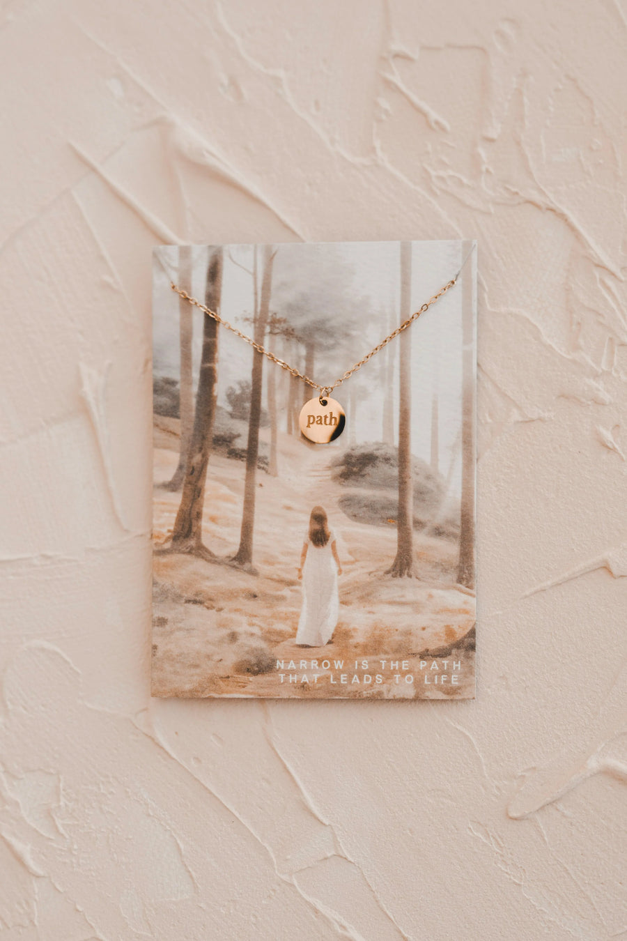 Path Disc Necklace