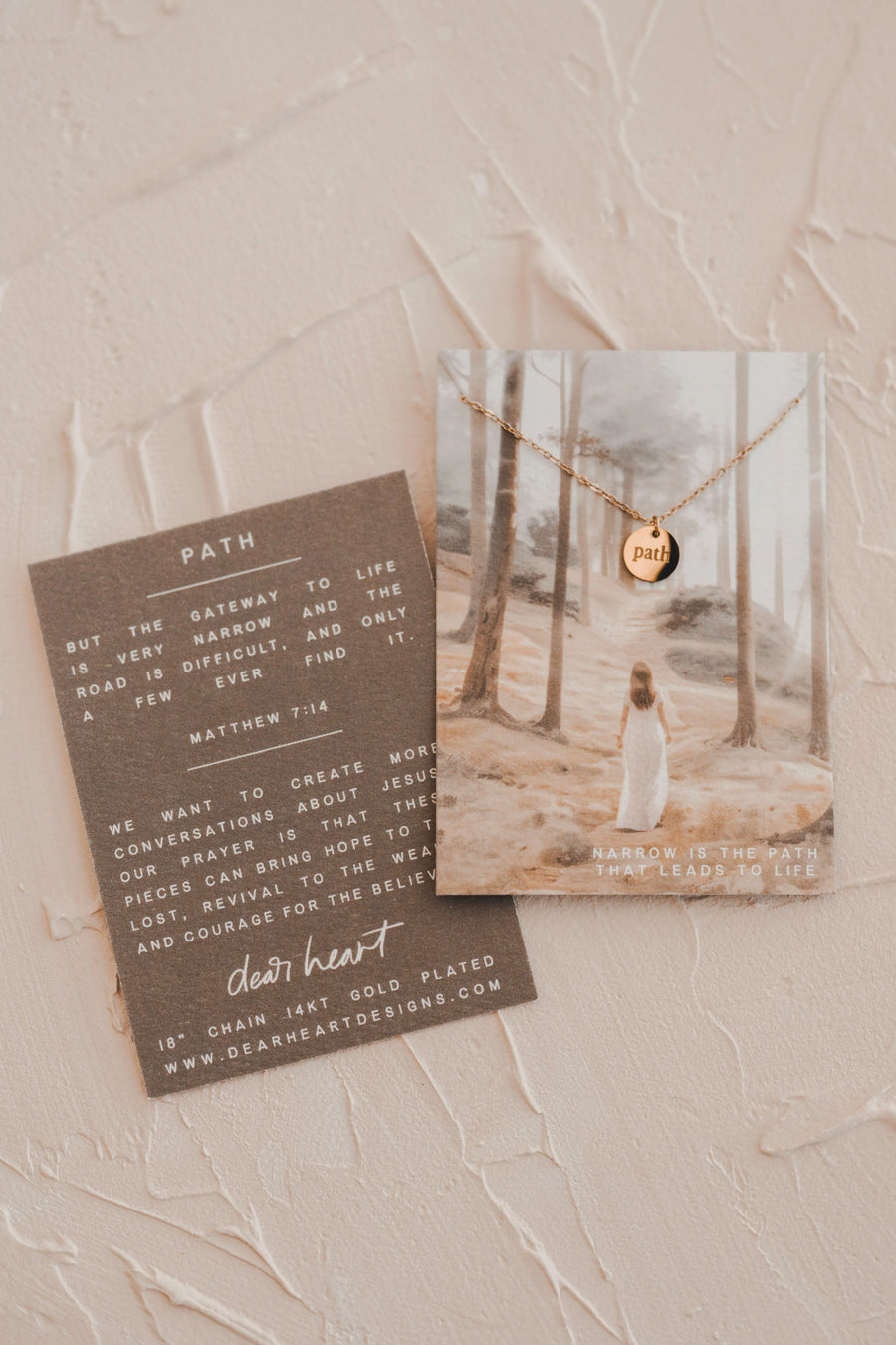 Path Disc Necklace
