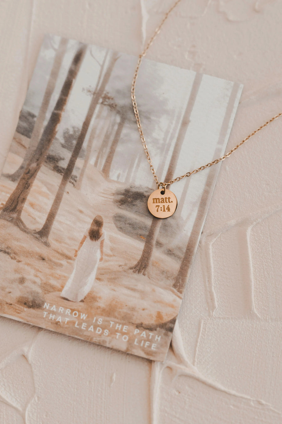 Path Disc Necklace