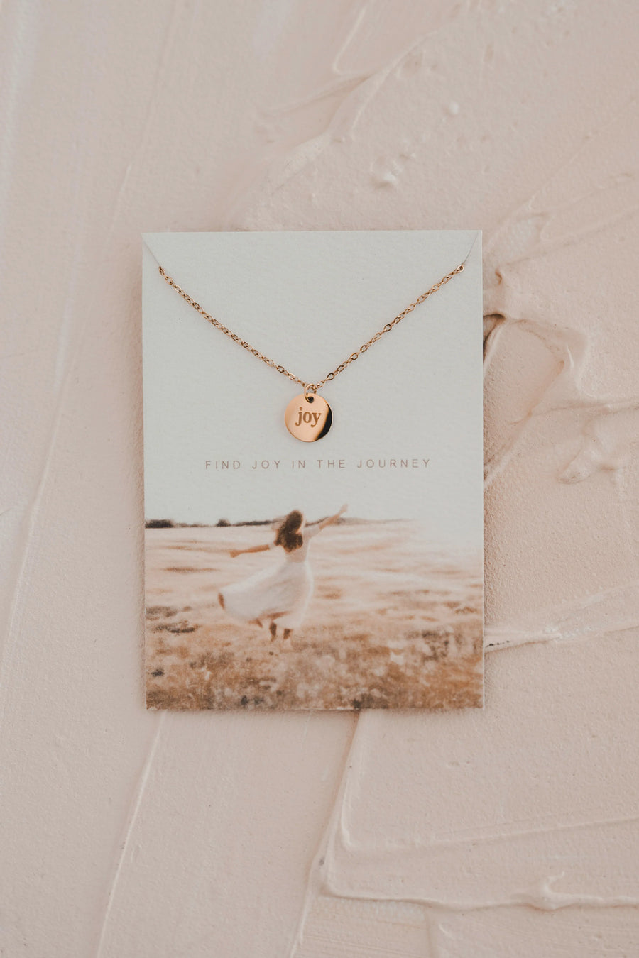 Joy Disc Necklace