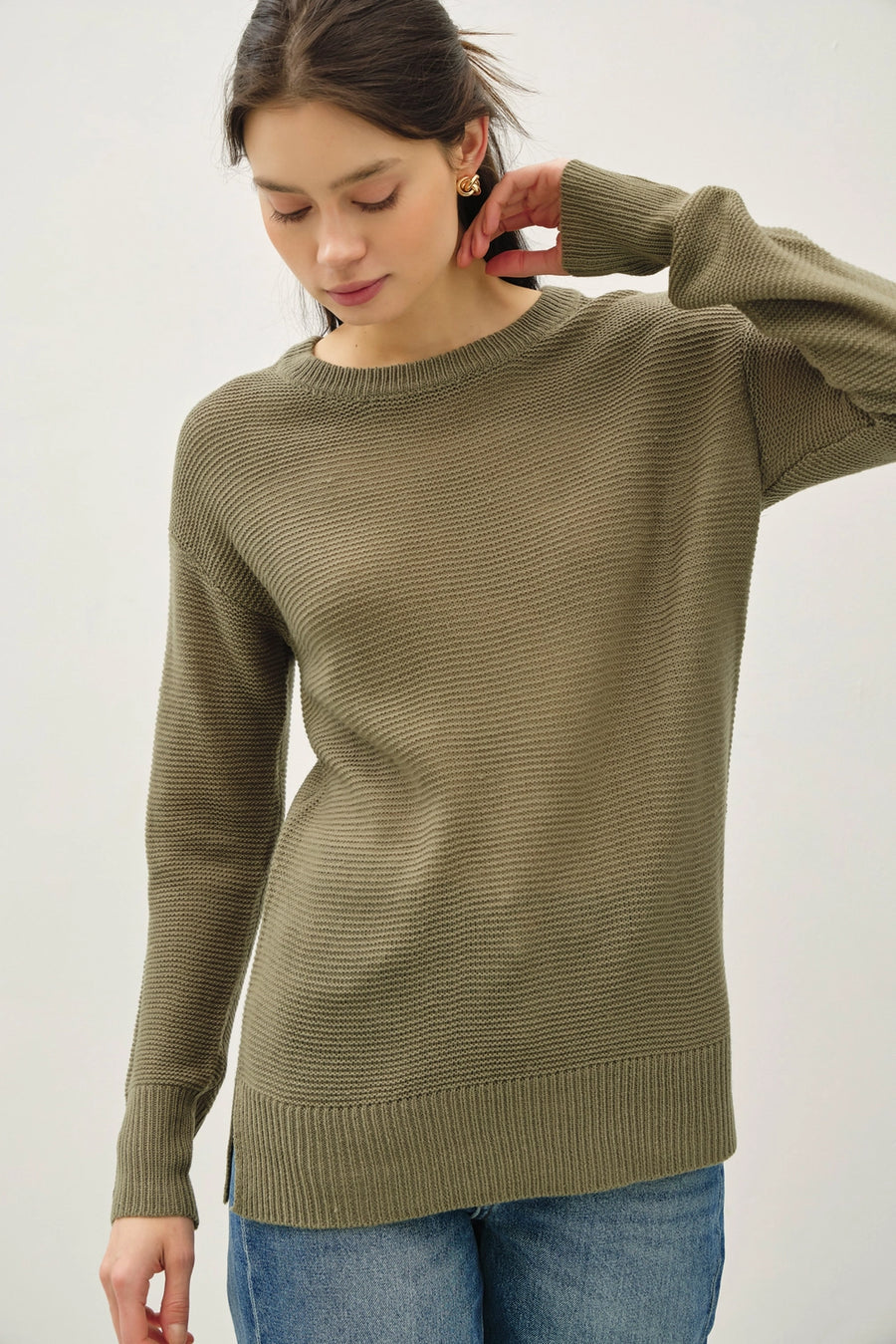 The Kick Back Knit Sweater