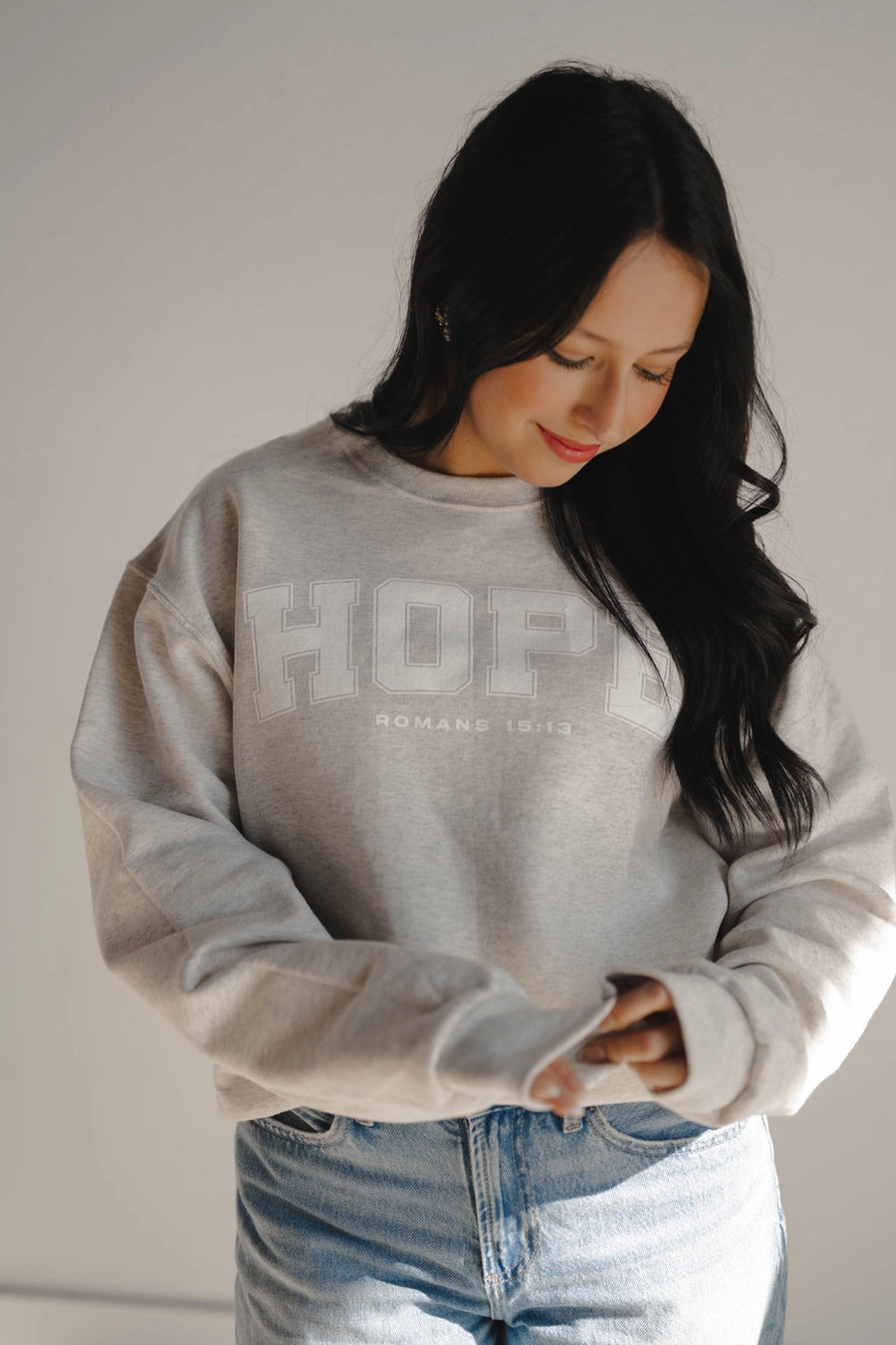 Hope Varsity Graphic Crewneck