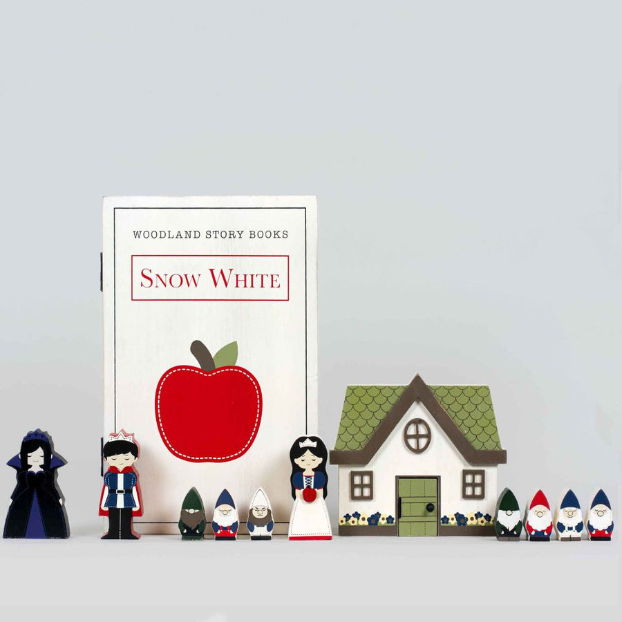 Snow White Wood Storybook Set