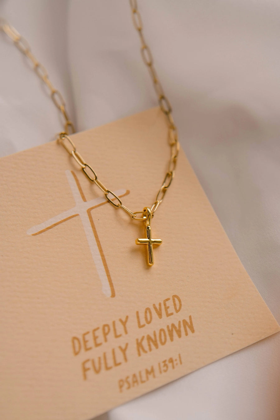 Deeply Loved Fully Known Charm Necklace