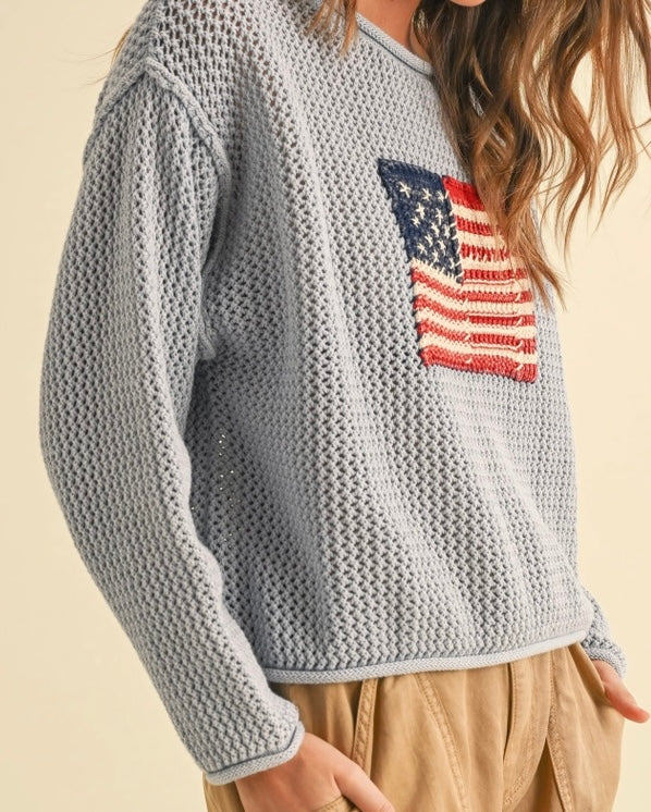 Flag Knit Sweater