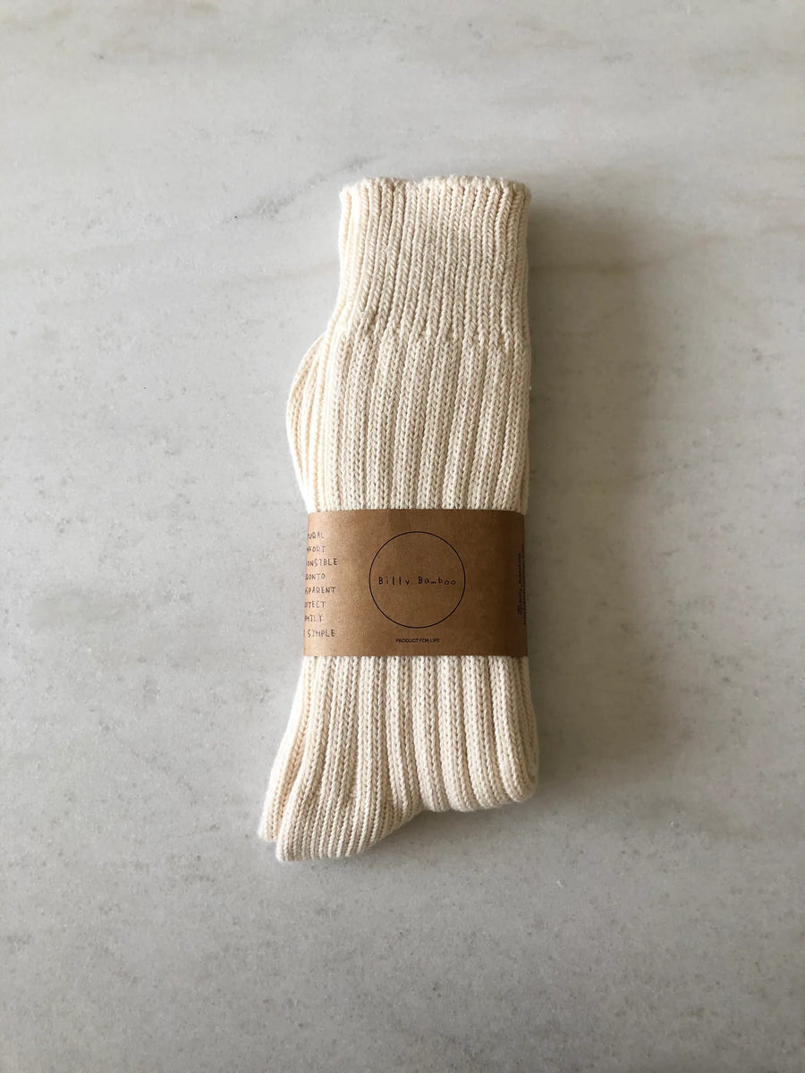 Chunky Ribbed Socks