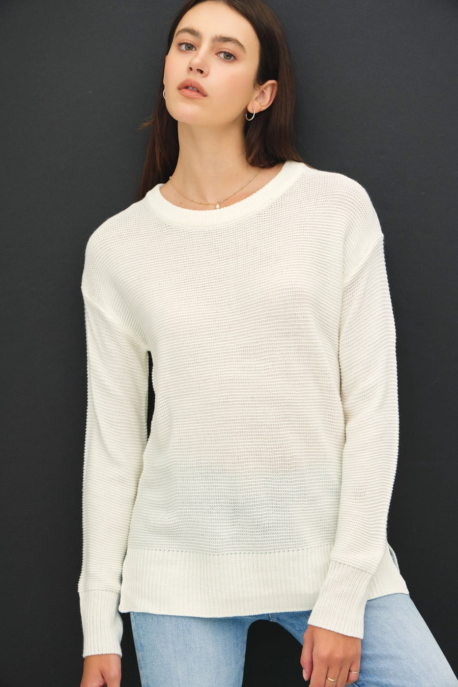 The Kick Back Knit Sweater