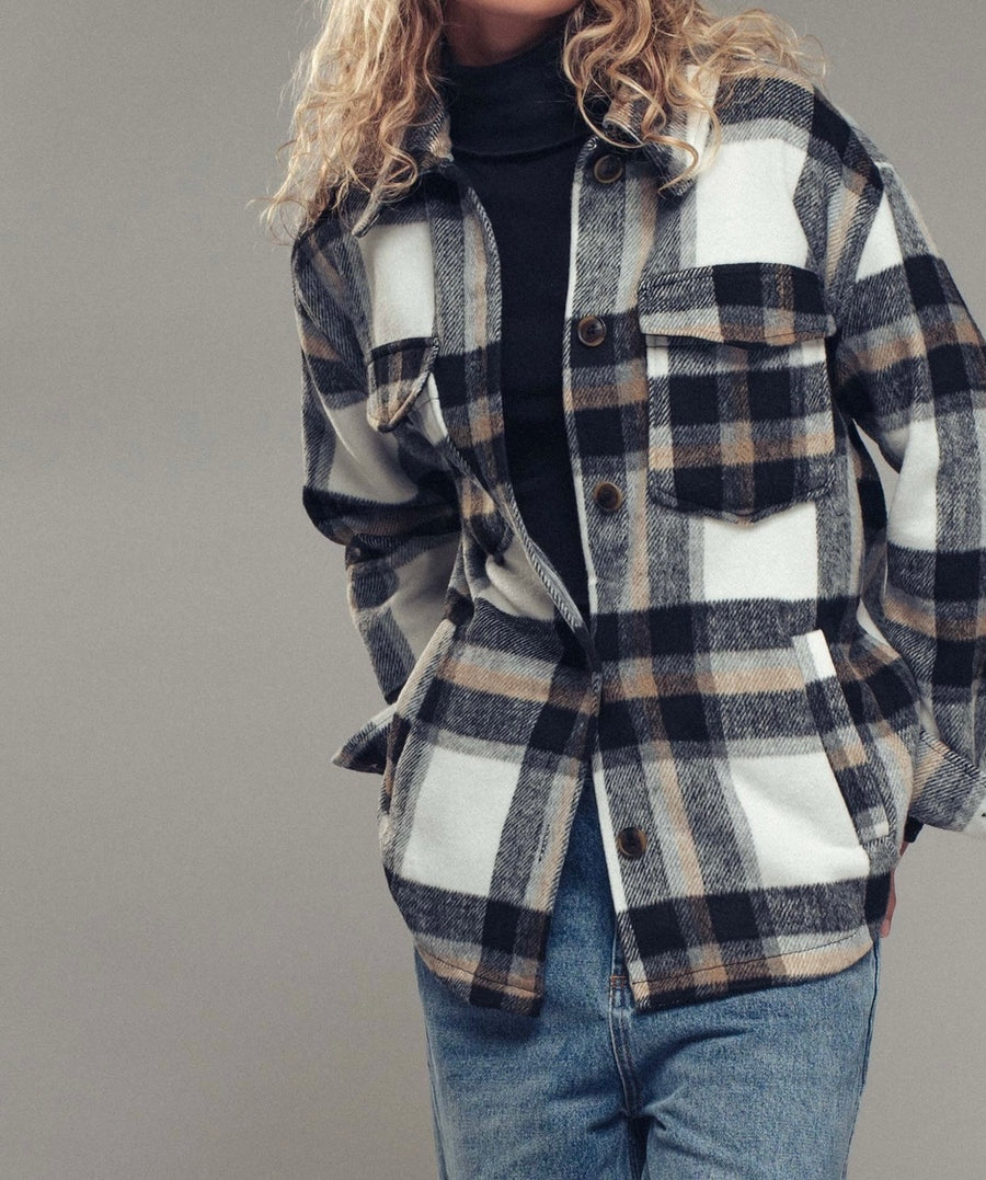 Oversized Flannel Shacket