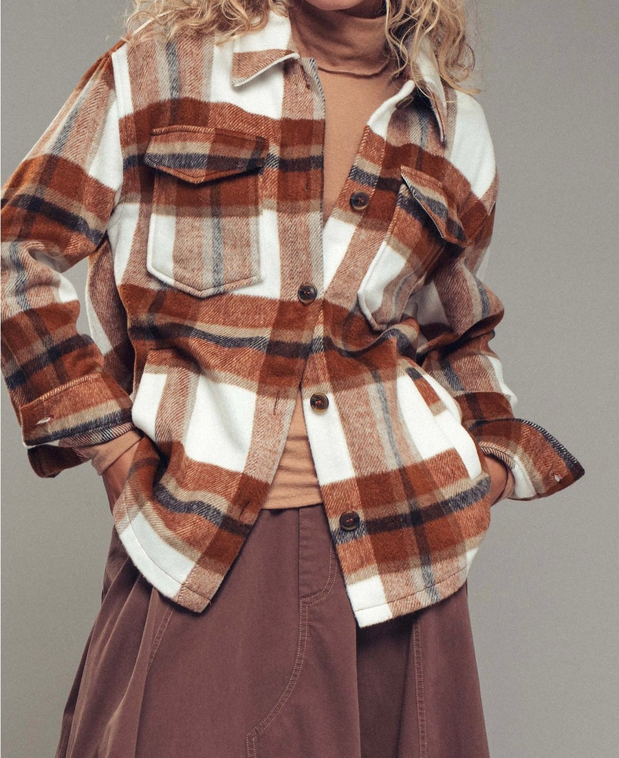 Oversized Flannel Shacket