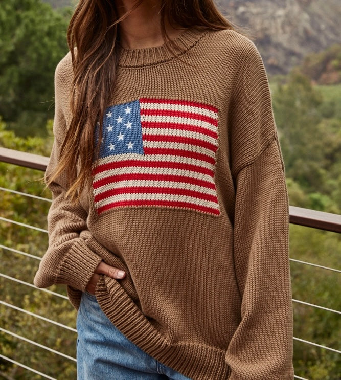Flag Knit Sweater