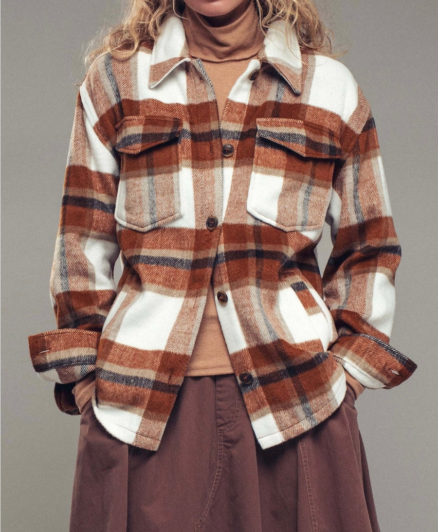 Oversized Flannel Shacket