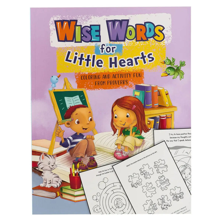 Activity Book - Wise Words For Little Hearts