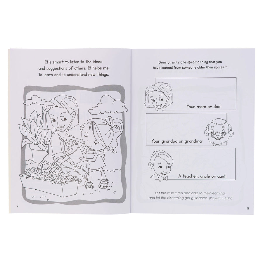 Activity Book - Wise Words For Little Hearts