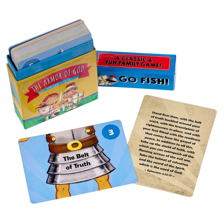 Card Box Go Fish! - the armor of God