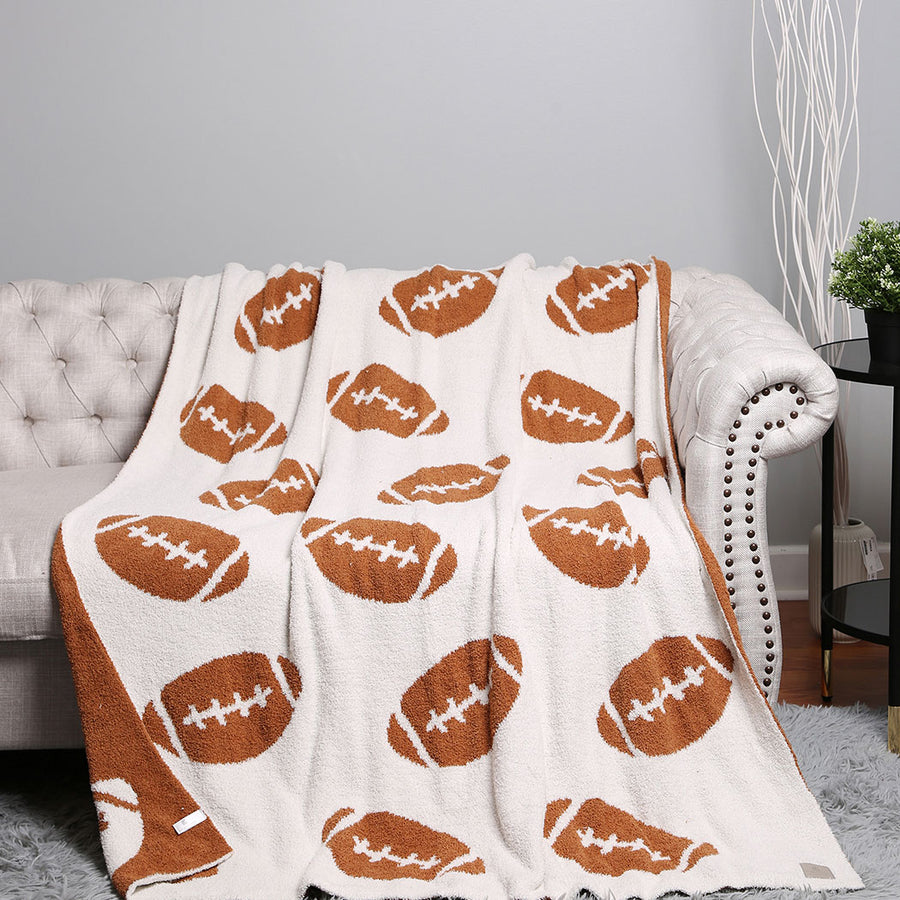 Football Throw Blanket