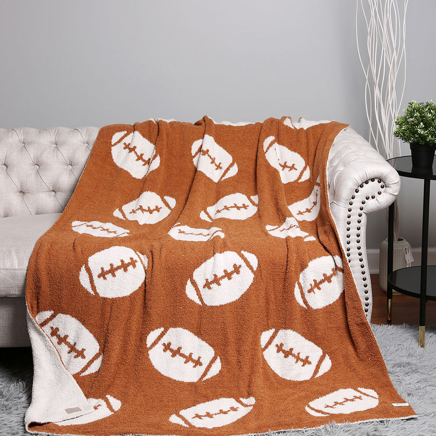 Football Throw Blanket