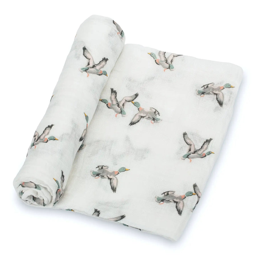 Quackin Up Baby Muslin Swaddle