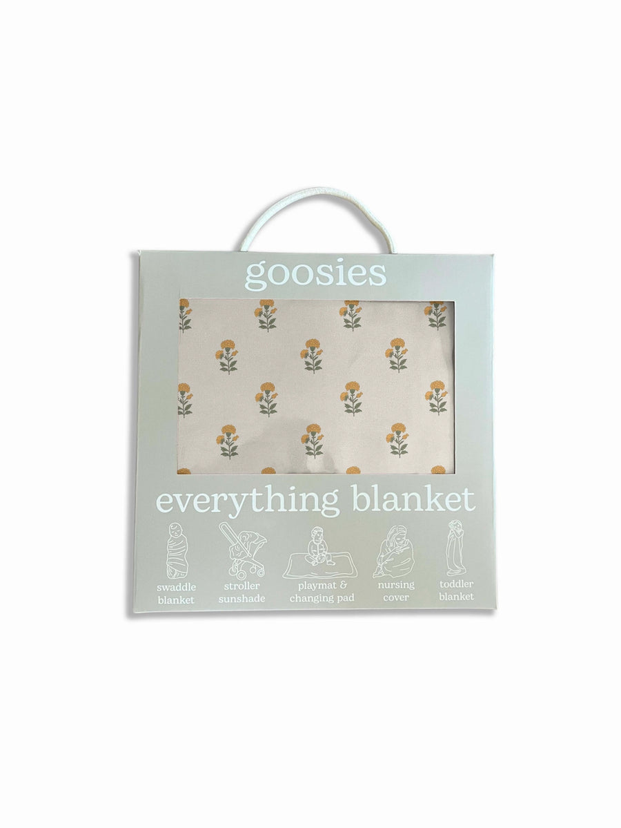 Marigold Print Blanket