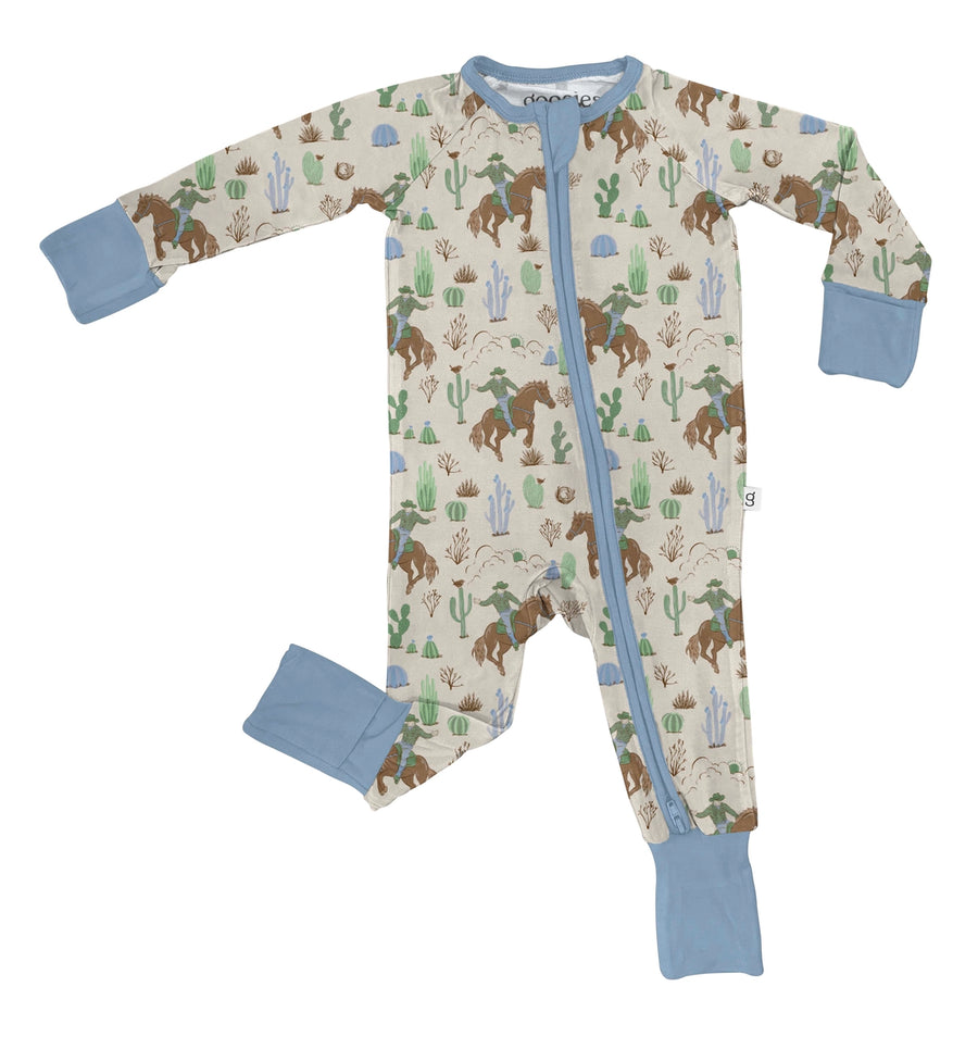 Saddle up cowboy Zip Romper