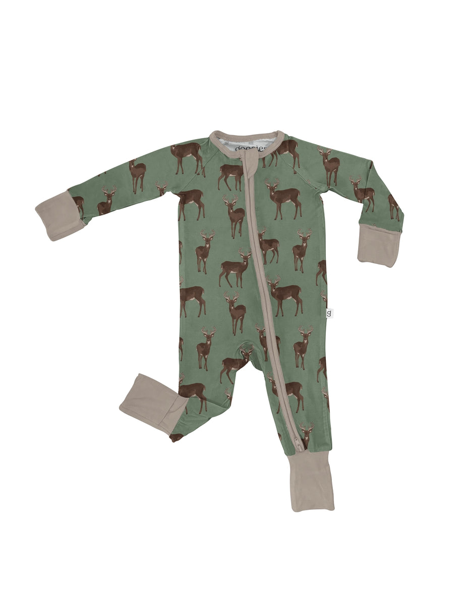 Deer Zip Romper