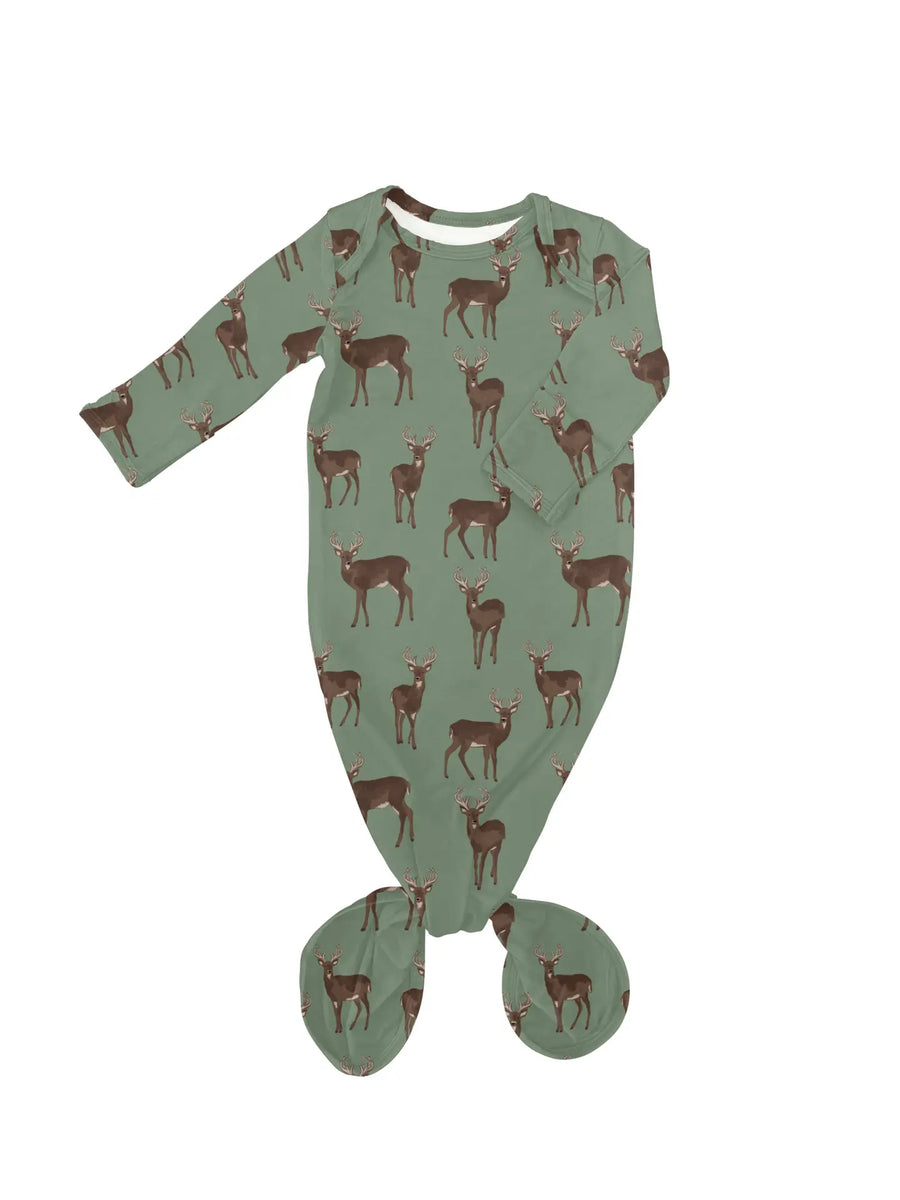Deer Knotted Gown