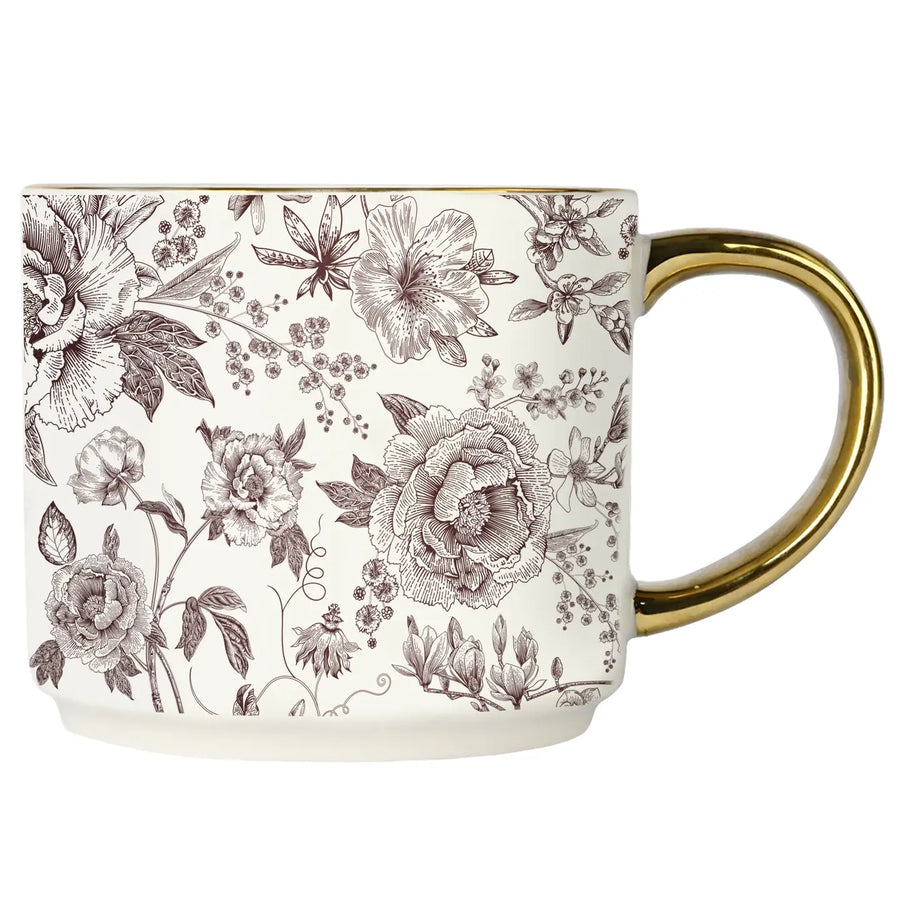 Brown Delft Mug