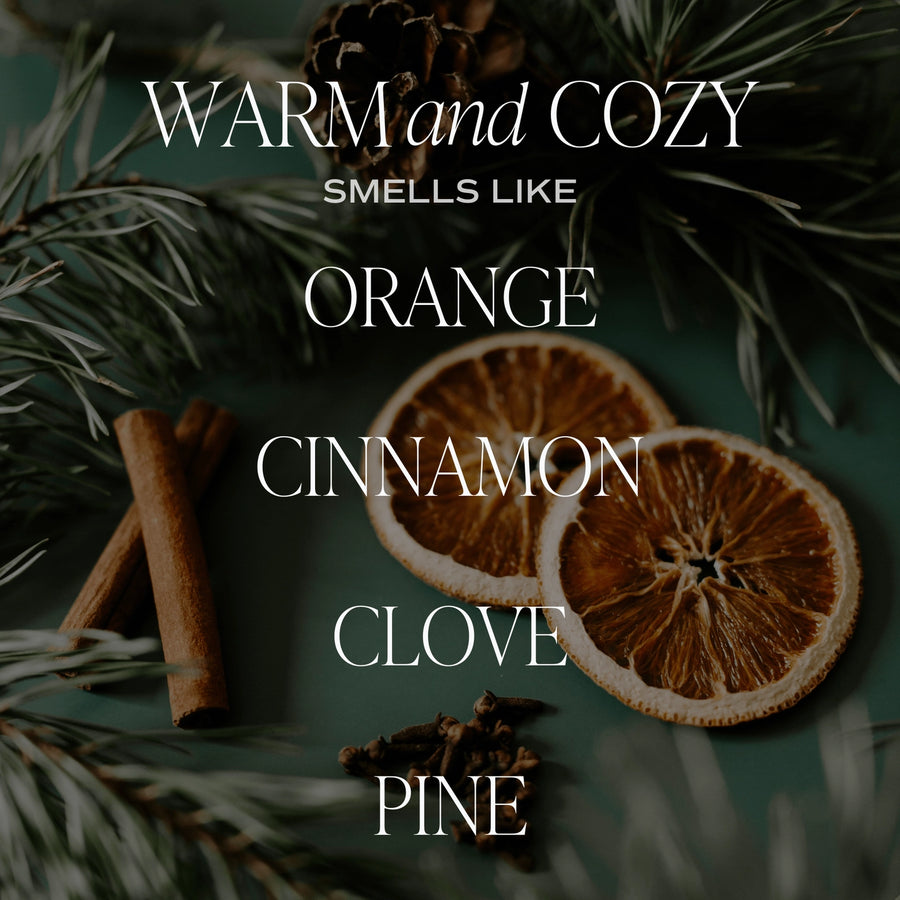 Warm & Cozy White Pumpkin Candle