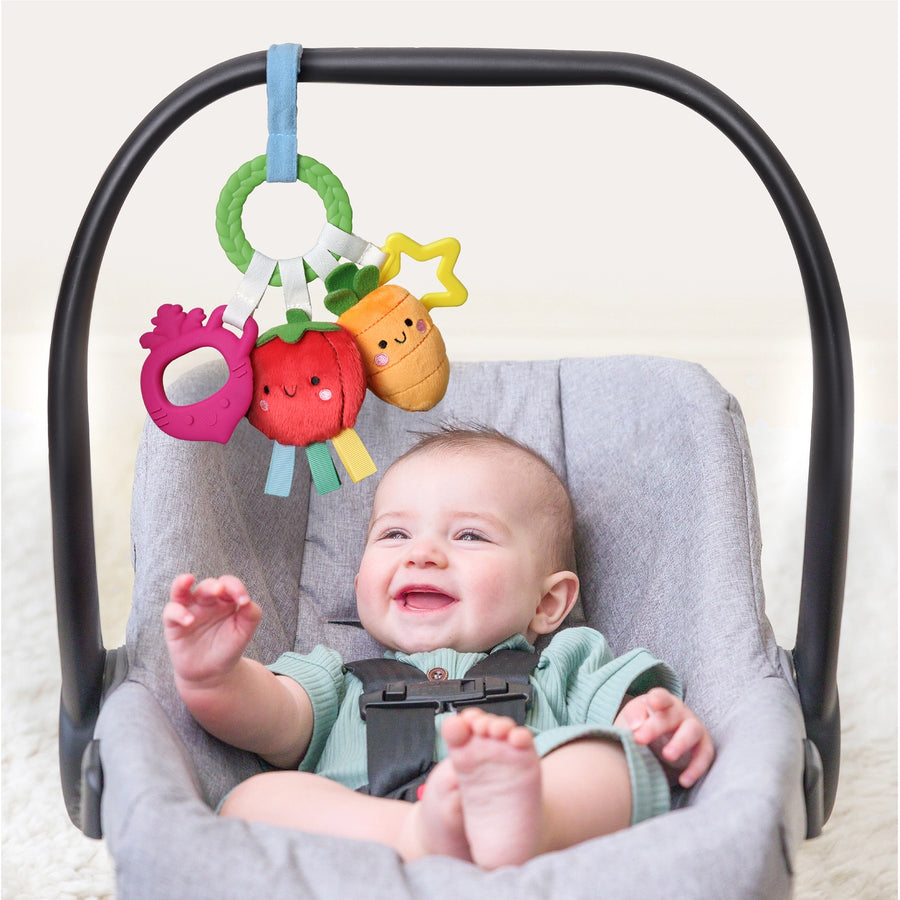 Veggie Activity Teething Ring