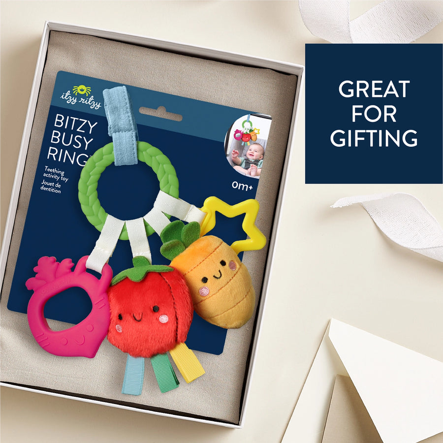 Veggie Activity Teething Ring