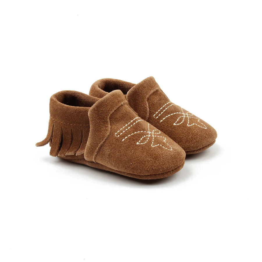 Boot Mocc- Brown Suede