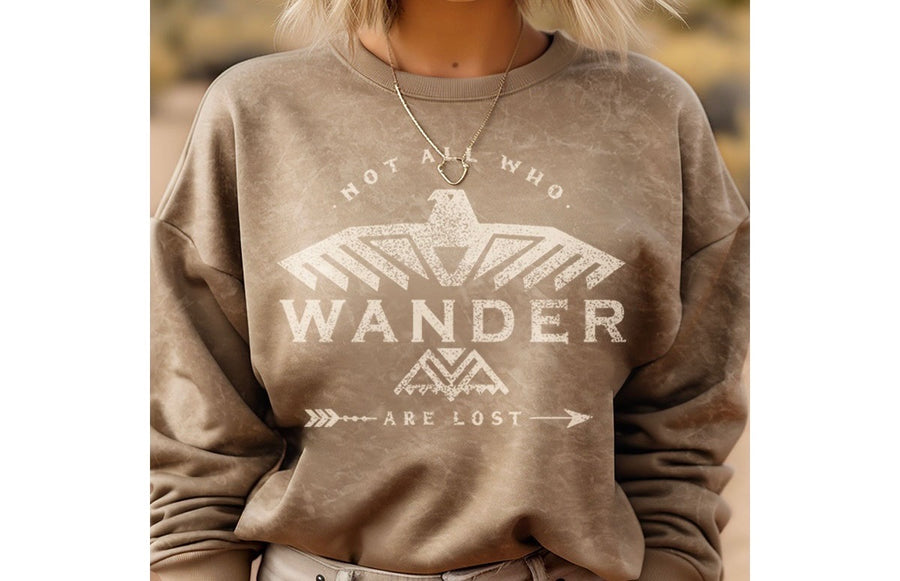 Not All Who Wander Sweatshirt