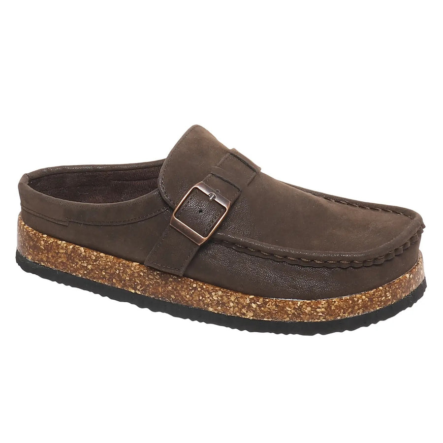 Resse Suede Buckle Loafer