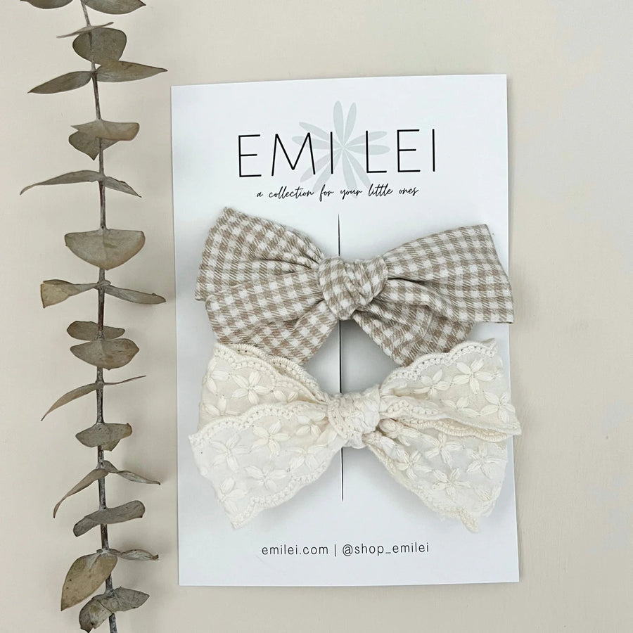 Bow Clips - Set of 2