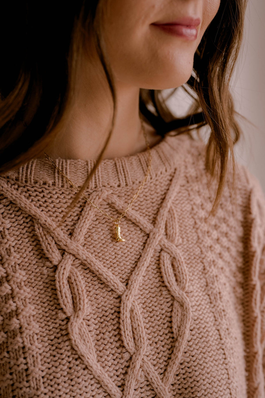 RESTOCK :: Walk By Faith Charm Necklace